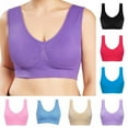thumbnail image 1 of Women's Plus Size Sports Bra,High Impact Workout Gym Activewear Bra,Seamless With Chest Pad Adjustment Type, 1 of 4