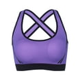 thumbnail image 1 of DODOING Women's Activewear Sports Bras Sports Bras Removable Padded Support for Workout Fitness Yoga Bra Size S-XL, 1 of 5