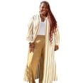 thumbnail image 1 of Women's Plus Size Striped Maxi Dress/Duster, 1 of 2