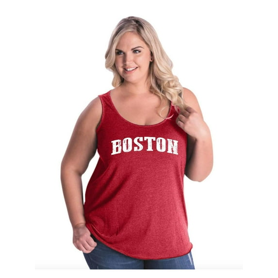 Women's Plus Size Tank Top - Boston
