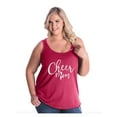 thumbnail image 1 of Women's Plus Size Tank Top - Cheer Mom, 1 of 5