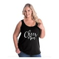 thumbnail image 1 of IWPF - Women's Plus Size Tank Top - Cheer Mom, 1 of 5