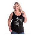 thumbnail image 1 of Women's Plus Size Tank Top - Dirty Thirty, 1 of 5