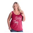 thumbnail image 1 of Women's Plus Size Tank Top - Dirty Thirty, 1 of 5