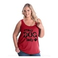 thumbnail image 1 of Women's Plus Size Tank Top - Dog Lady, 1 of 3