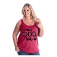 thumbnail image 1 of Women's Plus Size Tank Top - Dog Lady, 1 of 5