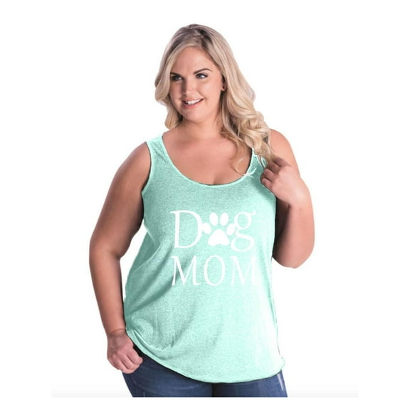 IWPF - Women's Plus Size Tank Top - Dog Mom