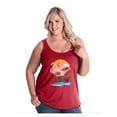 thumbnail image 1 of Women's Plus Size Tank Top - Flamingo, 1 of 4