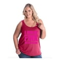 thumbnail image 1 of Women's Plus Size Tank Top - I Wear Pink For My Sister, 1 of 5