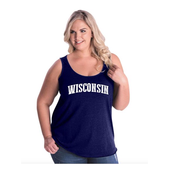 Women's Plus Size Tank Top - Milwaukee Wisconsin