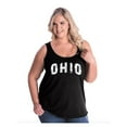 thumbnail image 1 of Women's Plus Size Tank Top - Ohio, 1 of 5