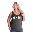 thumbnail image 1 of Women's Plus Size Tank Top - Ohio, 1 of 3