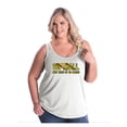 thumbnail image 1 of Women's Plus Size Tank Top - Softball Play Hard or Go Home, 1 of 3