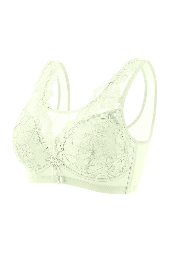 Women's Plus Size Thin Cup New Breathable Upper Support Bra No Underwire Lace Bra Compression Bra Compression Sports Bra Sports Bra Workout Staples Bra Women Sports Bras Sports Bra for Running Custom