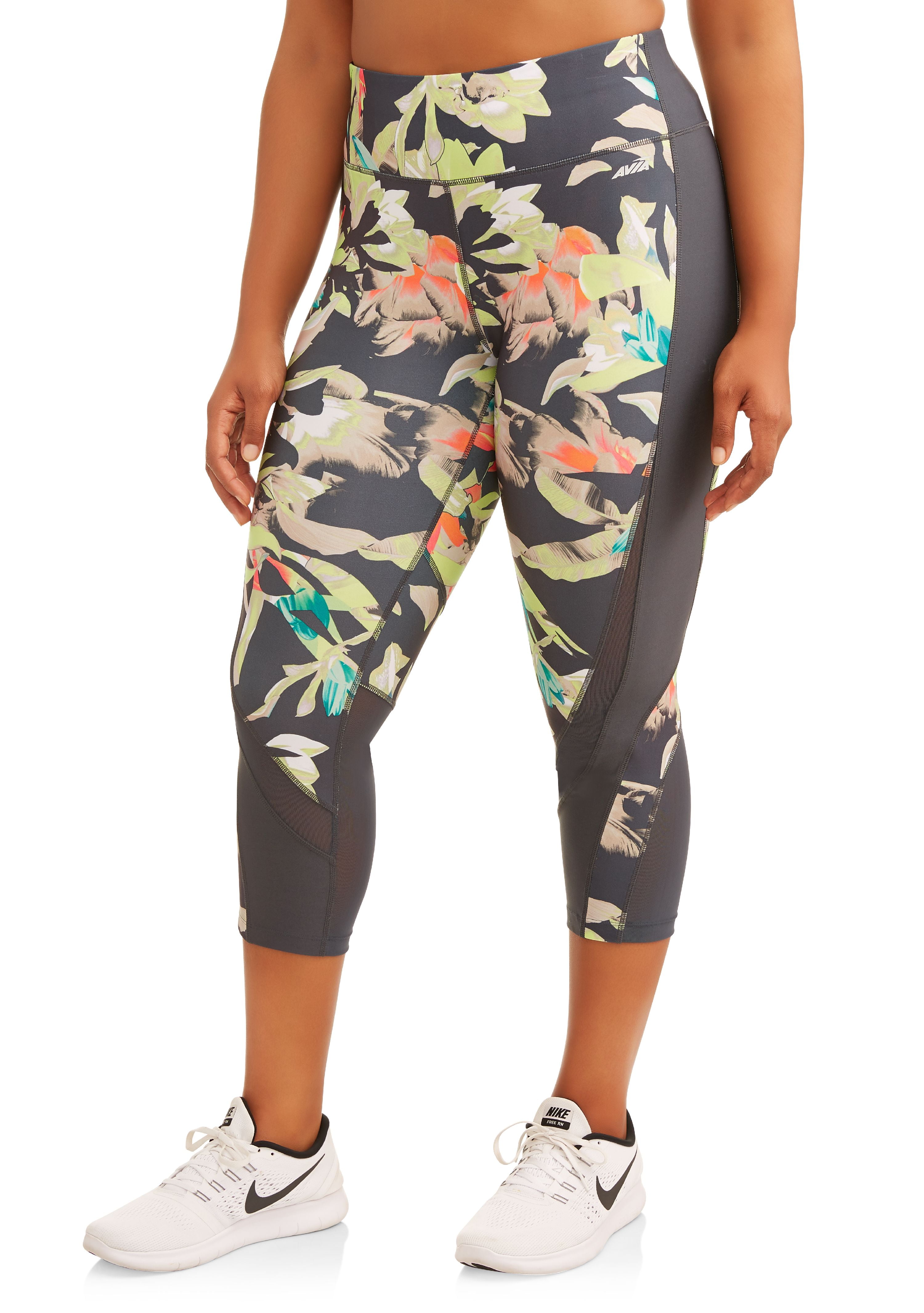 Women's Plus Size Twin Paradox Active Capri