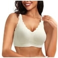 thumbnail image 1 of Women's Plus Size Unpadded Lace Underwire Bra - Breathable, Adjustable Straps - Nylon Spandex for All-Day Comfort, 1 of 4