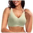 thumbnail image 1 of Women's Plus Size Unpadded Lace Underwire Bra - Breathable, Adjustable Straps - Nylon Spandex for All-Day Comfort, 1 of 4
