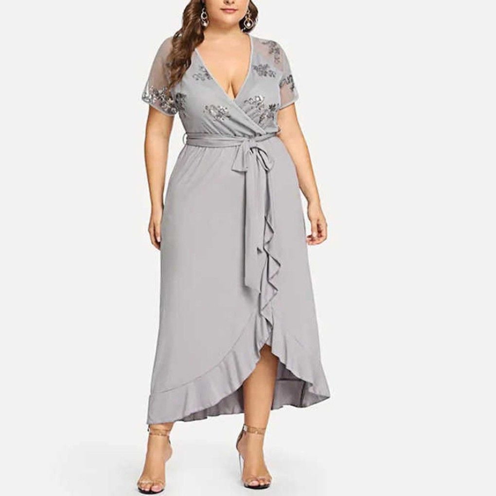 irregular mesh stitching dress Weird Puss Ruched Irregular Dress Women Mesh... From Bian02, Rs.2,080.24