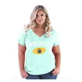 thumbnail image 1 of Women's Plus Size V-neck T-Shirt - New Jersey, 1 of 3