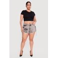 thumbnail image 1 of Women's Plus Size VIP Denim Utility Shorts, 1 of 4