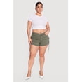 thumbnail image 1 of Women's Plus Size VIP Denim Utility Shorts, 1 of 4