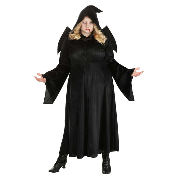 Women's Plus Size Vampire Cloak Costume
