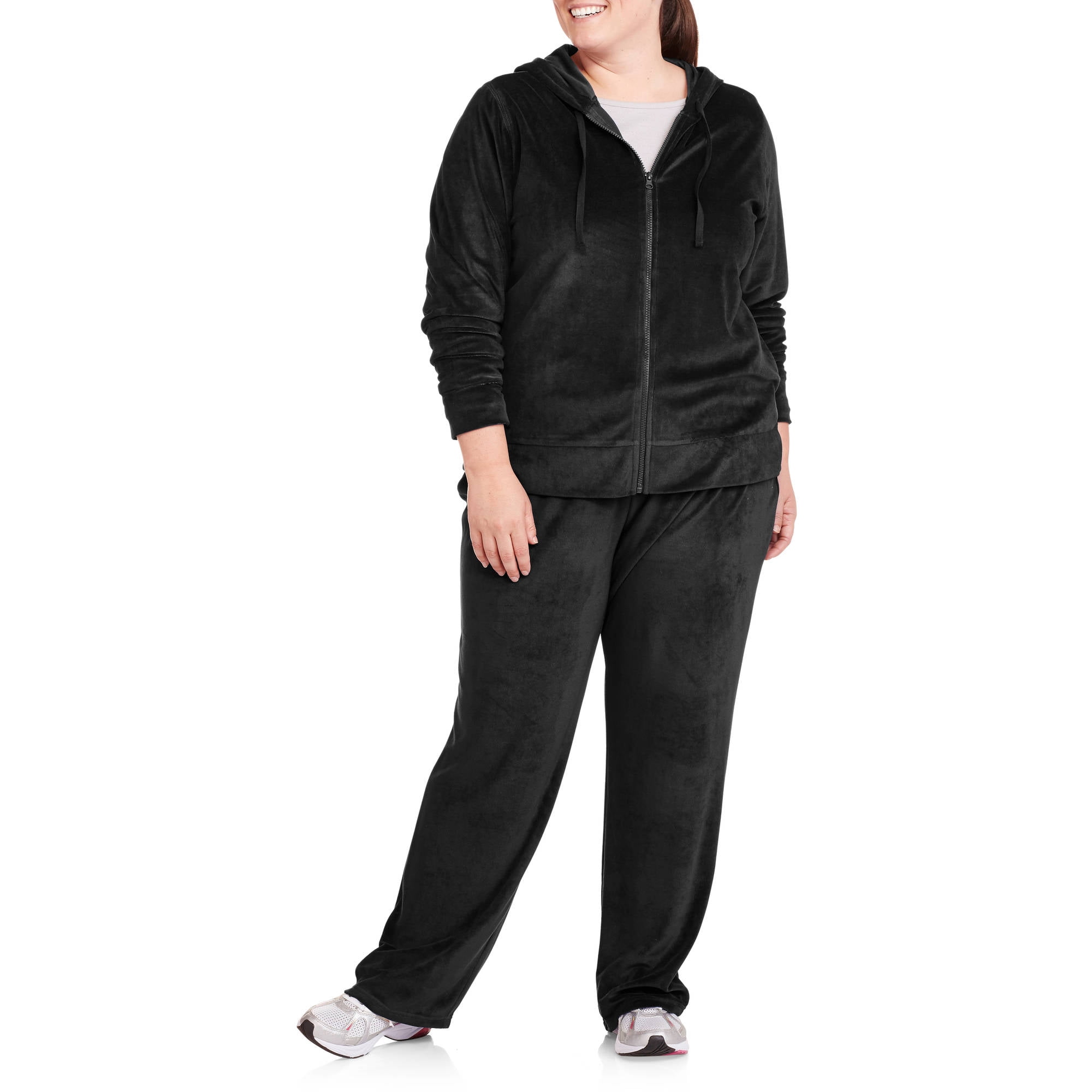 Plus Size Velour Tracksuit Set With Sexy Vest And Long Sleeve Hooded Plus  Size Pant Suits For Women Perfect For Jogging And Dropshipping L220905 From  Yanqin03, $23.43