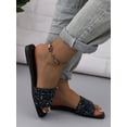 thumbnail image 1 of Women‘s Plus Size Wide Width Casual Fashionable Flat Sandals For Summer, 1 of 7