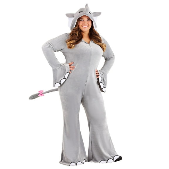 Women's Plus Size Wild Elephant Costume