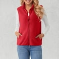 thumbnail image 1 of Women's Plus Size Winter Coat Warm Padded Vest Outerwear for Cold Weather Comfort, 1 of 7