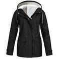 thumbnail image 1 of Women's Plus Size Winter Jacket Windproof Hooded Outdoor Hiking Coat Warm Thermal Insulated, 1 of 2