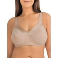 thumbnail image 1 of Fruit of the Loom Women's Plus Size Wirefree Bra, Style 96715, Sizes 36C to 44D, 1 of 2