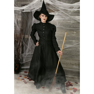 Gothic Witch Halloween Fancy Dress Outf