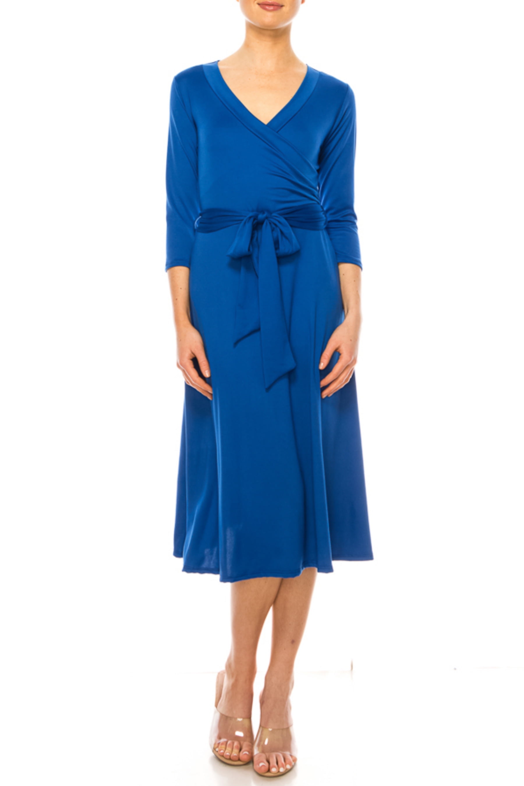 wrap bridesmaid dress australia Yasdona Maxi Dress Rhododendron Polyamide XS-XL YAS main image 1