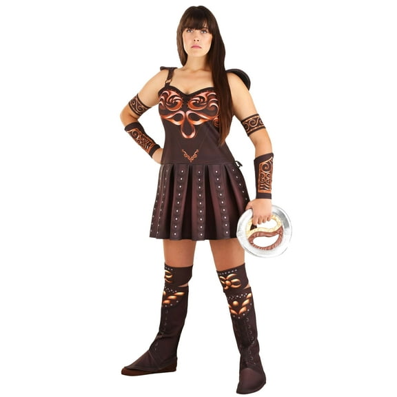 Women's Plus Size Xena Warrior Princess Costume