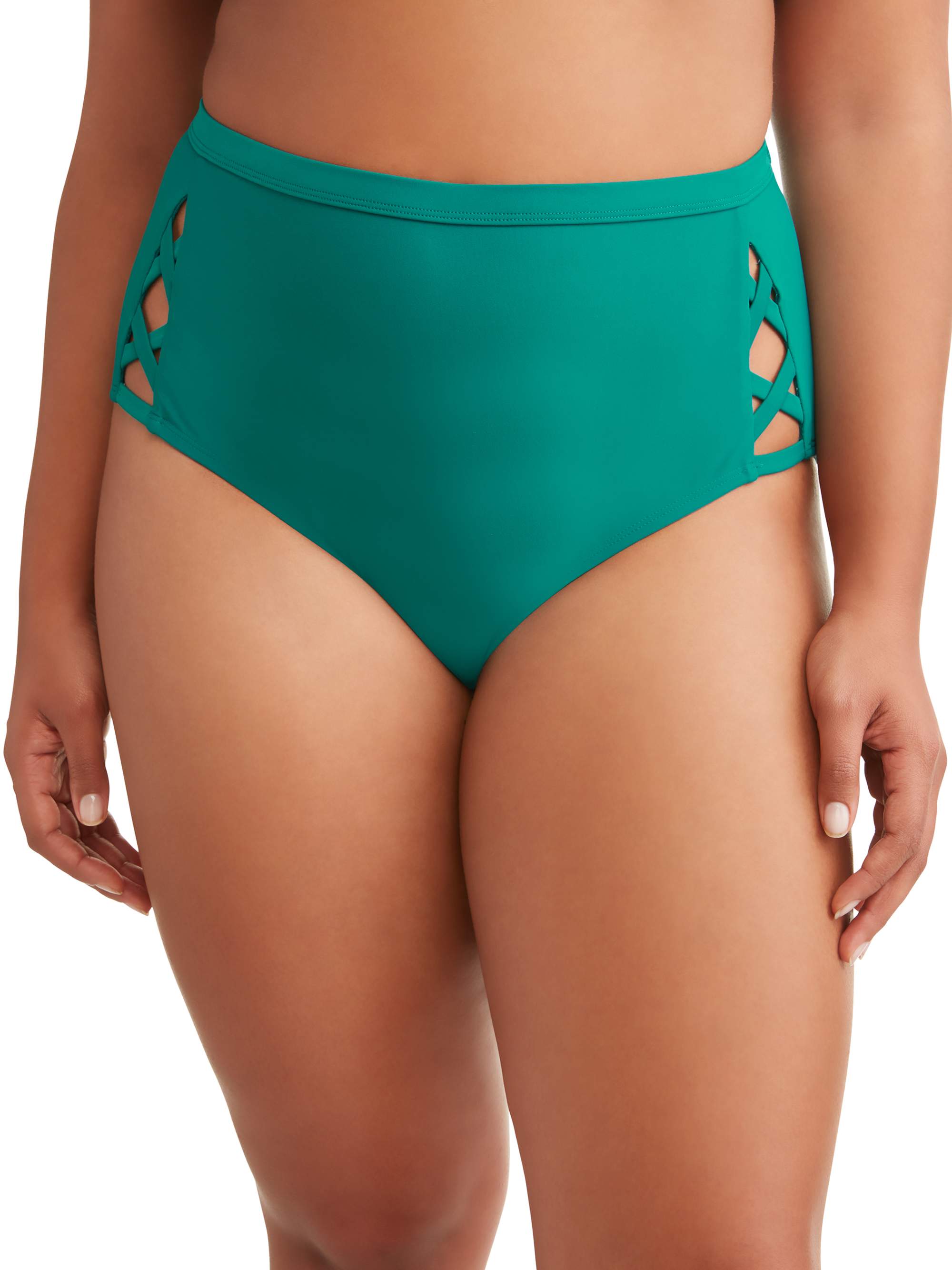 Women's Plus Solid Cabo Swimsuit Bottom - image 1 of 4