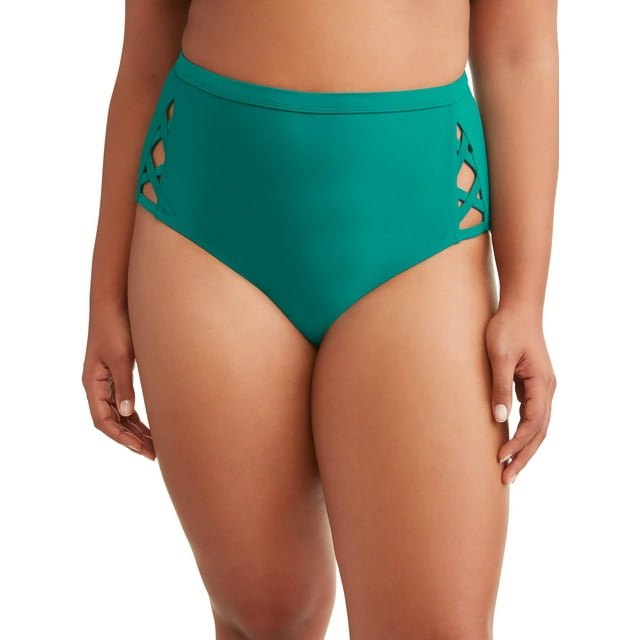 Women's Plus Solid Cabo Swimsuit Bottom