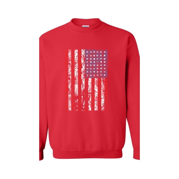 Women's Plus Sweatshirts and Hoodies - American Flag 4th of July
