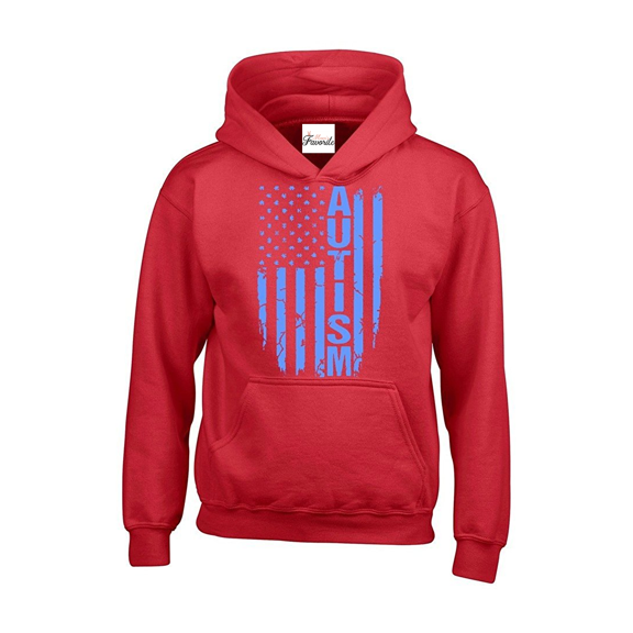 Women's Plus Sweatshirts and Hoodies - Autism Flag