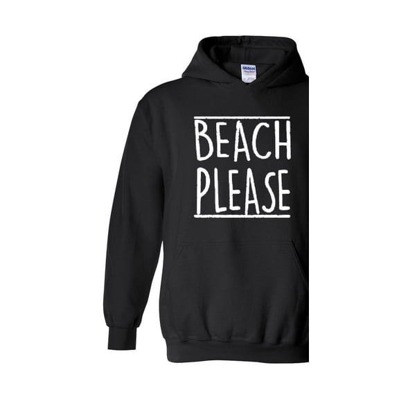 Women's Plus Sweatshirts and Hoodies - Beach Please