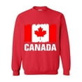 thumbnail image 1 of Women's Plus Sweatshirts and Hoodies - Canada Flag, 1 of 5