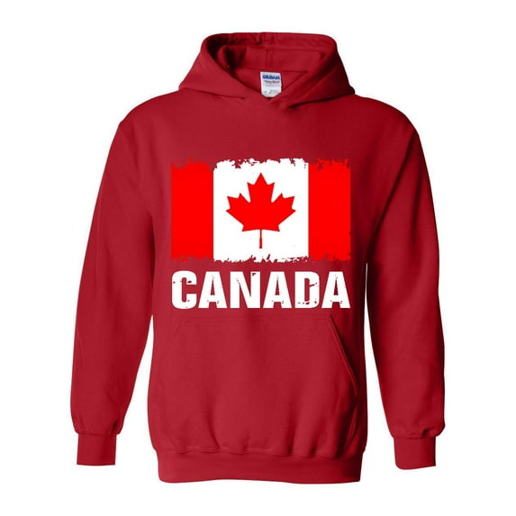 Women's Plus Sweatshirts and Hoodies - Canada Flag