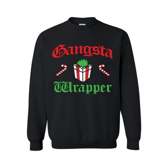Women's Plus Sweatshirts and Hoodies - Christmas Wrapper