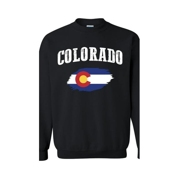 Women's Plus Sweatshirts and Hoodies - Colorado Flag
