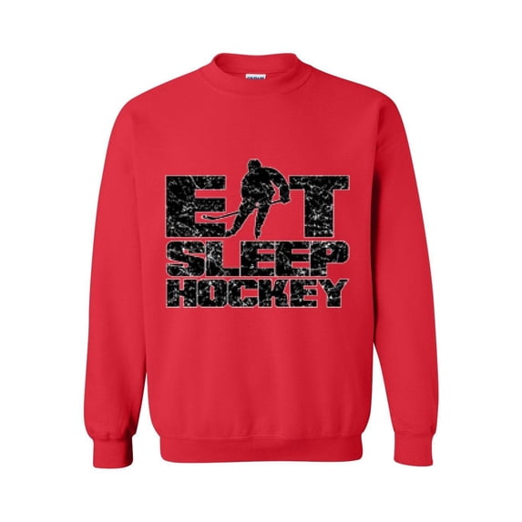 Women's Plus Sweatshirts and Hoodies - Eat Sleep Hockey