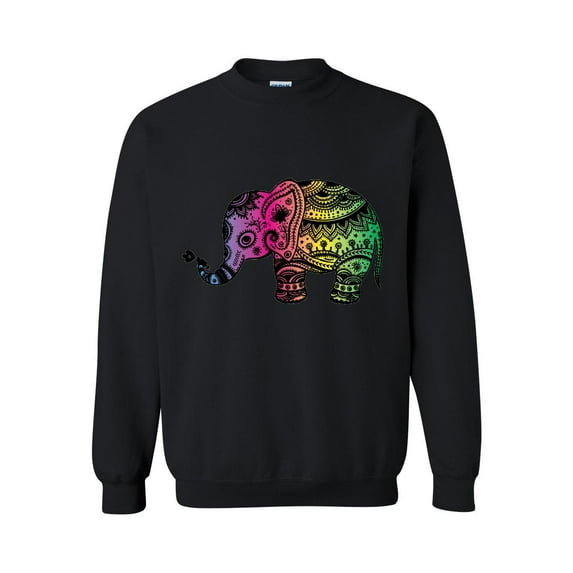 Women's Plus Sweatshirts and Hoodies - Elephant