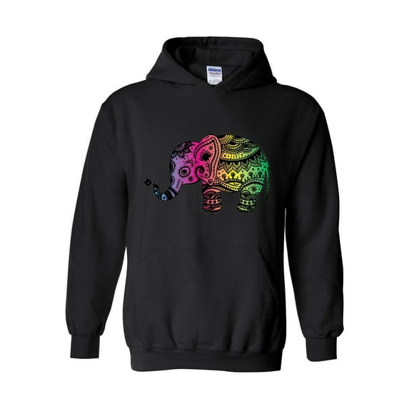 Women's Plus Sweatshirts and Hoodies - Elephant