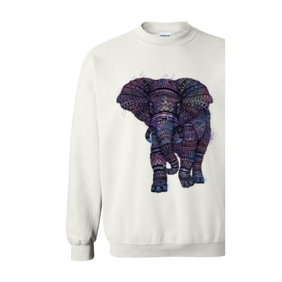 Women's Plus Sweatshirts and Hoodies - Elephant
