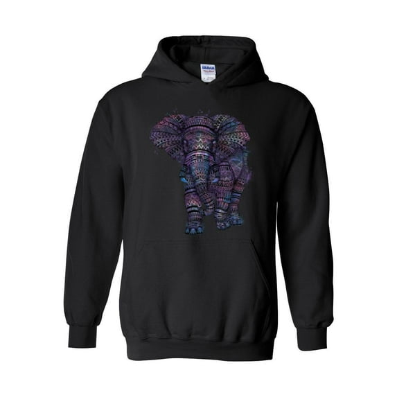 Women's Plus Sweatshirts and Hoodies - Elephant