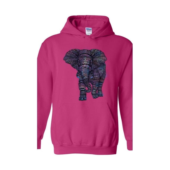 Women's Plus Sweatshirts and Hoodies - Elephant